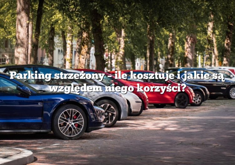 Parking strzeżony – ile kosztuje i jakie są względem niego korzyści?