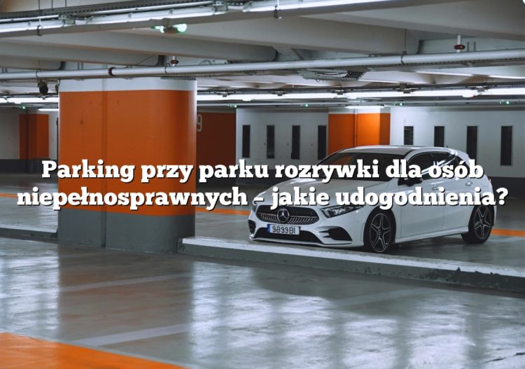 Parking przy parku rozrywki dla osób niepełnosprawnych – jakie udogodnienia?