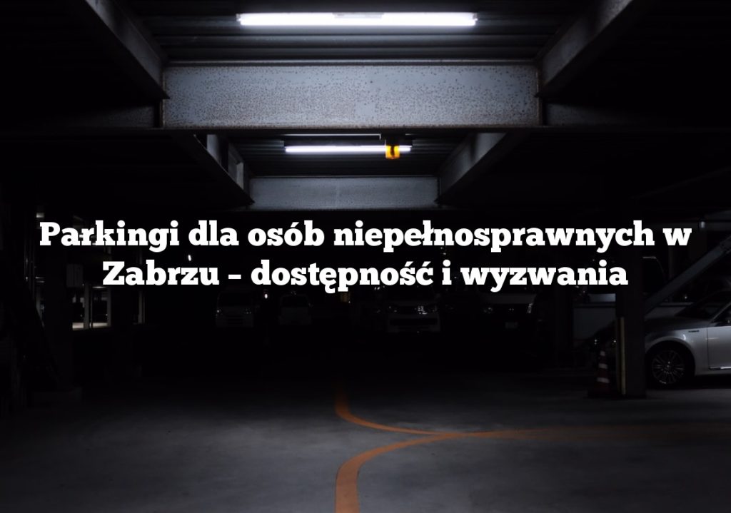 Parkingi dla osób niepełnosprawnych w Zabrzu – dostępność i wyzwania