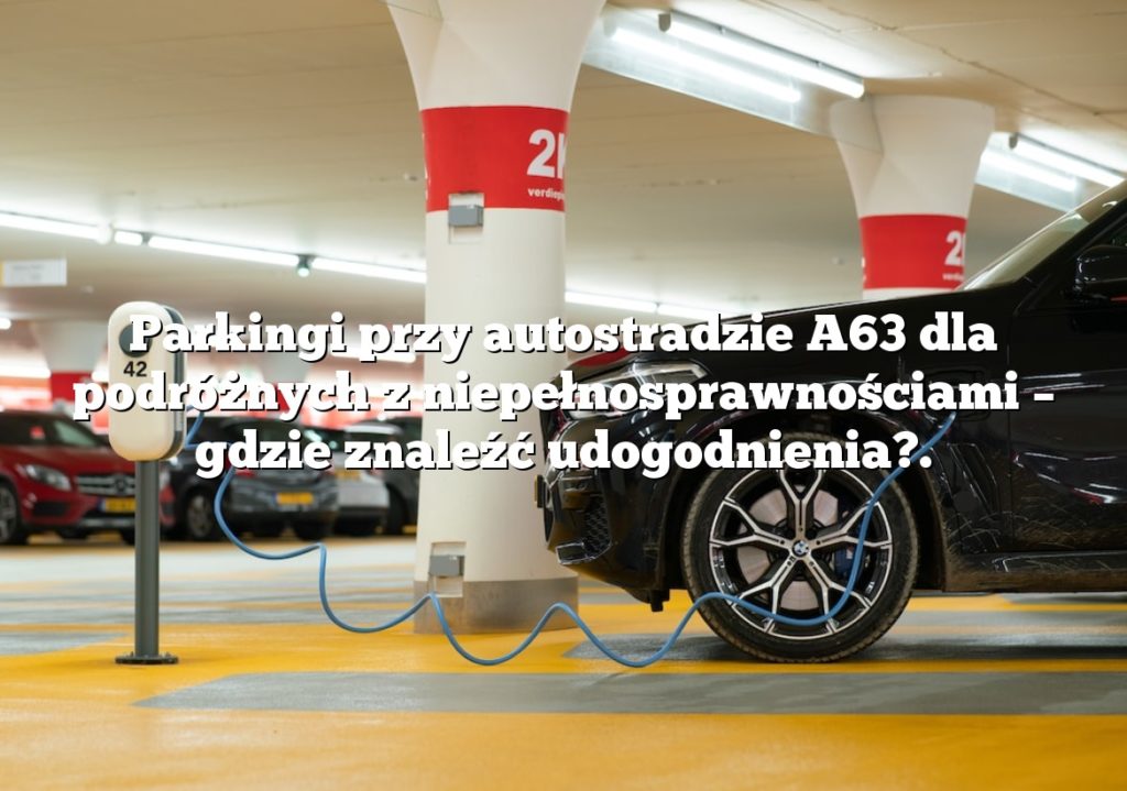 Parkingi przy autostradzie A63 dla podróżnych z niepełnosprawnościami – gdzie znaleźć udogodnienia?.