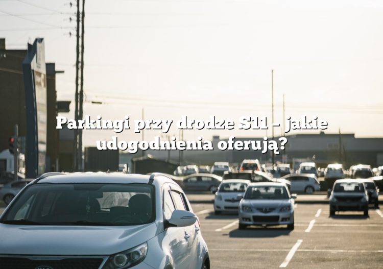 Parkingi przy drodze S11 – jakie udogodnienia oferują?