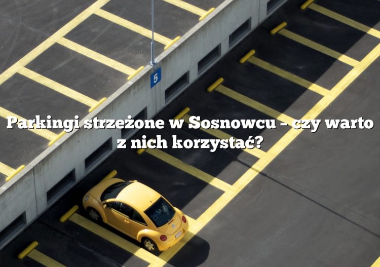 Parkingi strzeżone w Sosnowcu – czy warto z nich korzystać?
