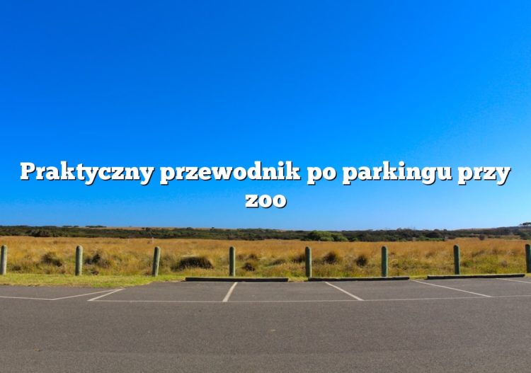 Praktyczny przewodnik po parkingu przy zoo