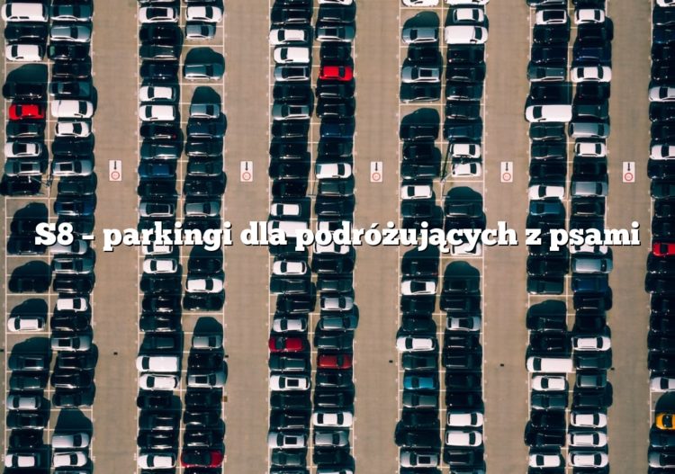 S8 – parkingi dla podróżujących z psami