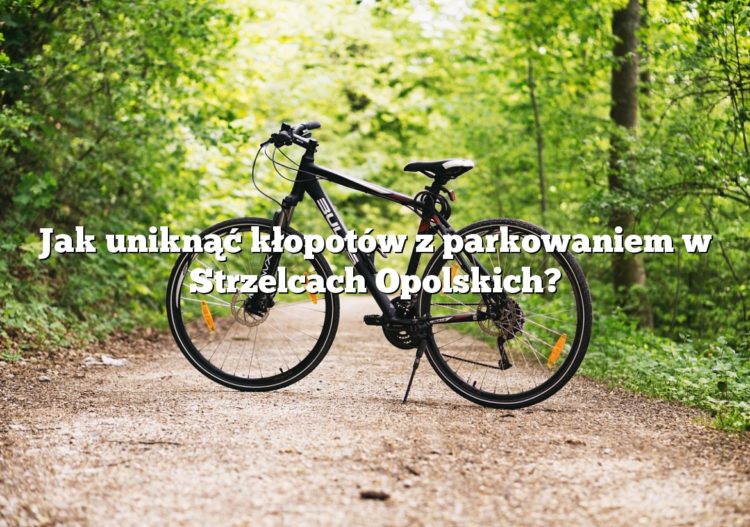 Jak uniknąć kłopotów z parkowaniem w Strzelcach Opolskich?
