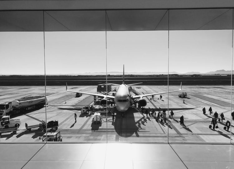 Parking na lotnisku dla pasażerów