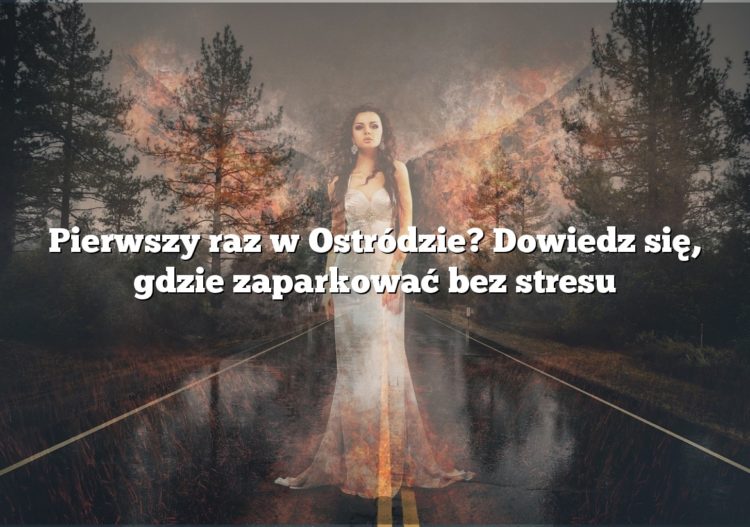 Pierwszy raz w Ostródzie? Dowiedz się, gdzie zaparkować bez stresu