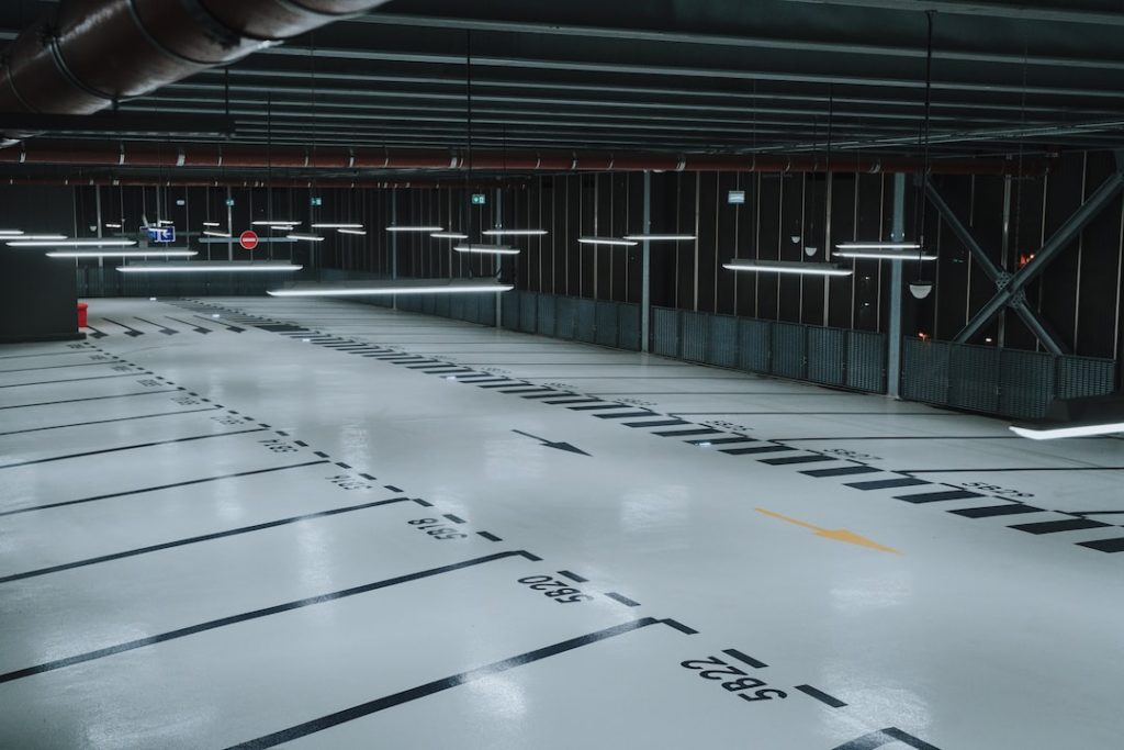 Zdjęcie parkingu w Bolesławcu