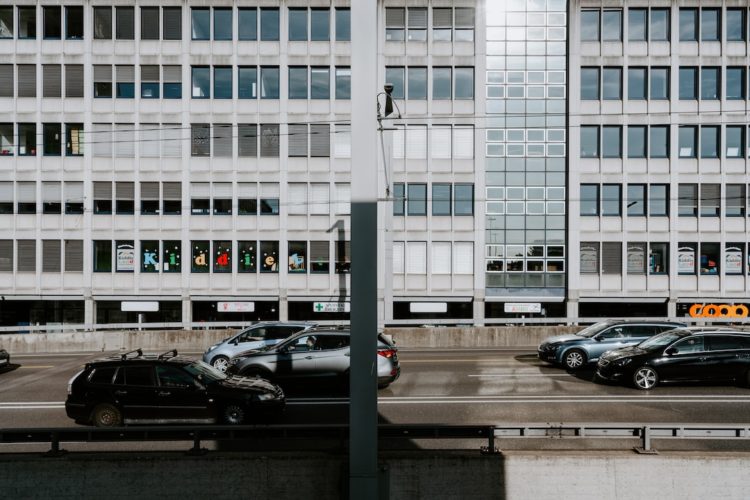 Idealny parking dla autobusu