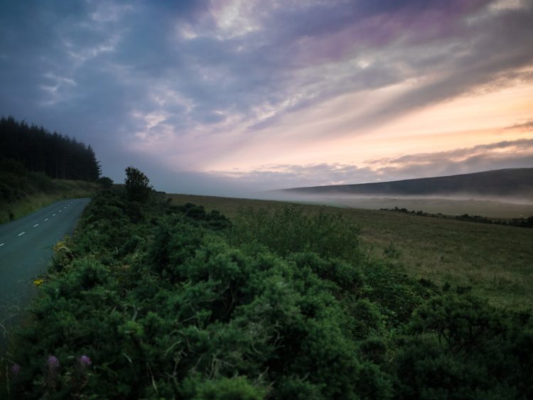 Zdjęcie parkingu przy drodze S5