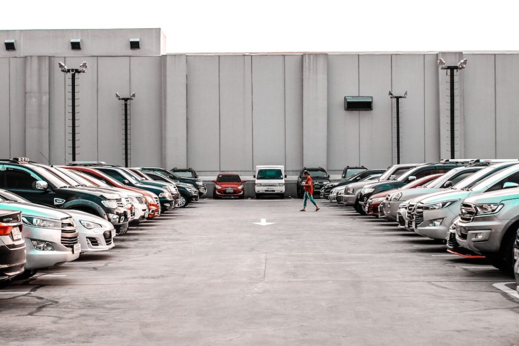 Parking podczas zwiedzania atrakcji Lublina
