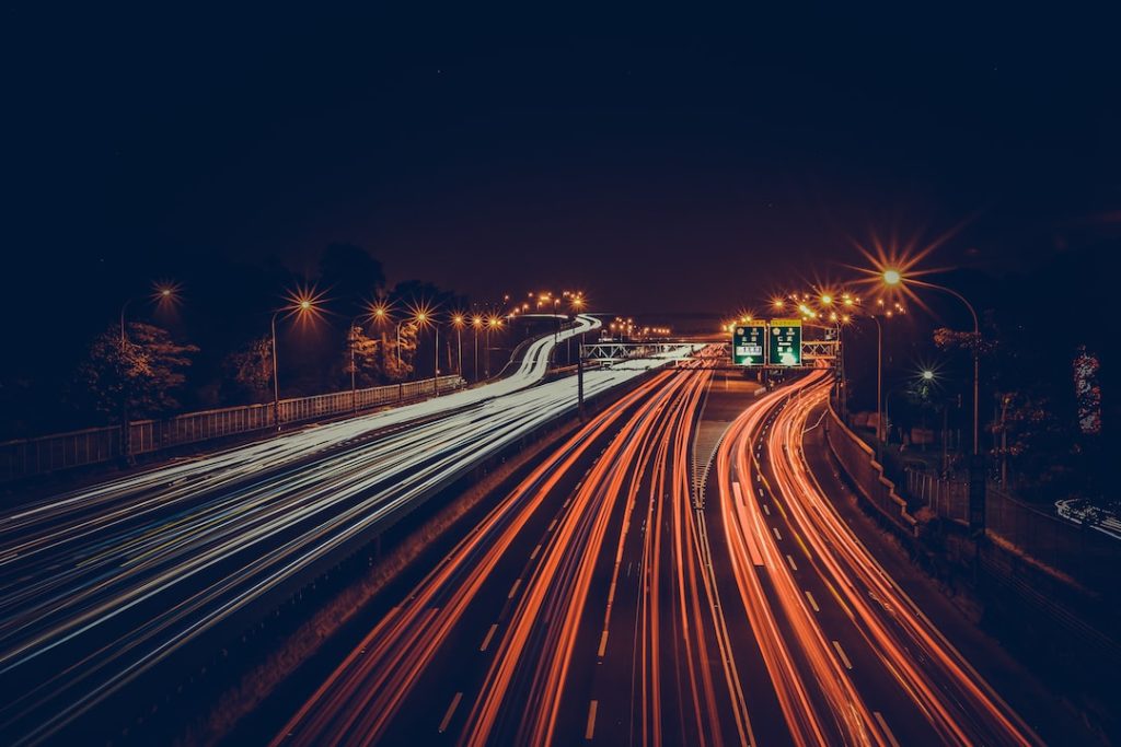 Parking przy autostradzie A1