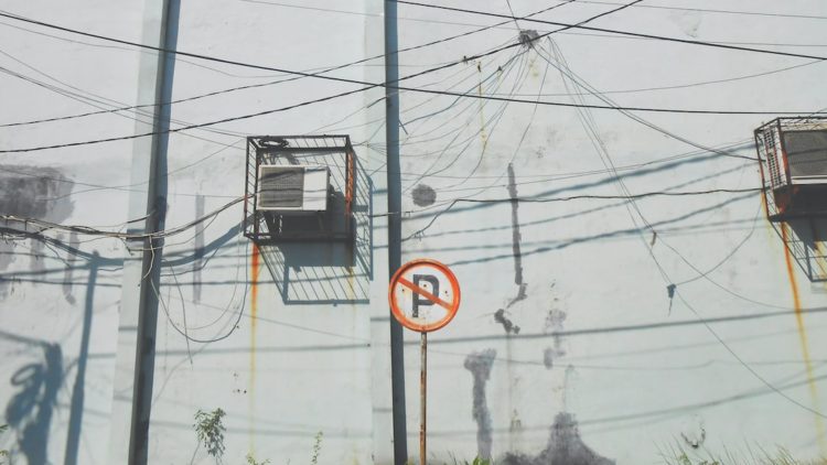 Zdjęcie parkingu w Pabianicach