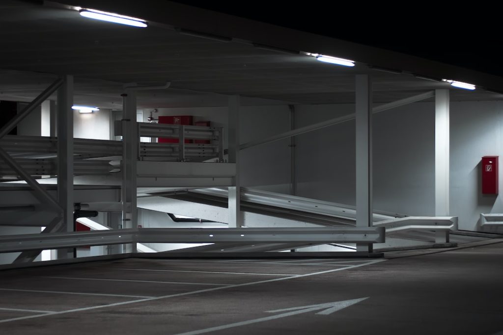 parking na trasie z Poznania do Przemyśla