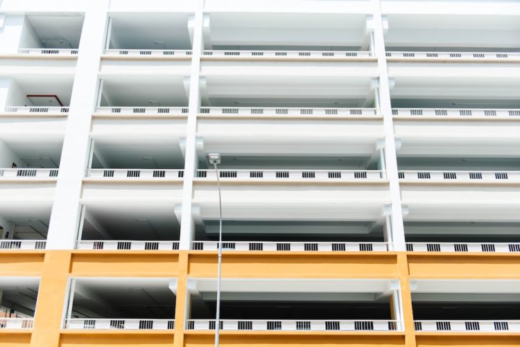 Zdjęcie parkingów na trasie Wrocław-Suwałki