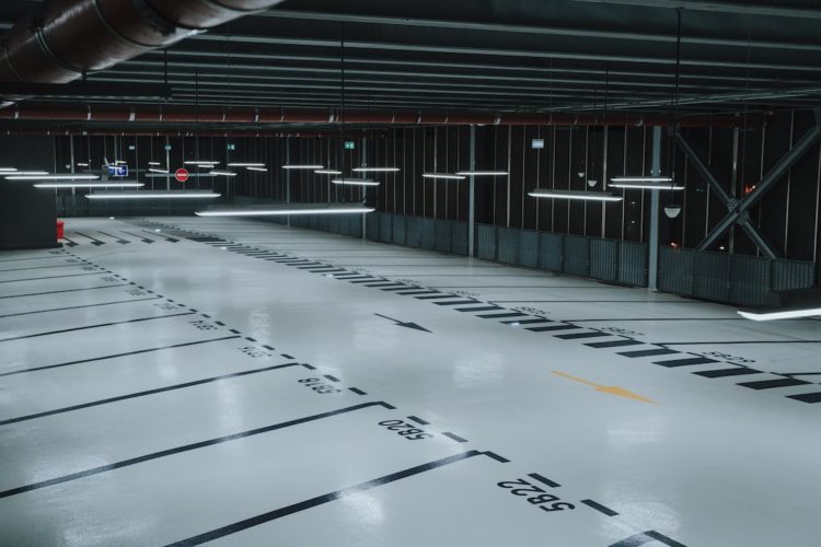 Parking przy trasie Poznań-Zamość