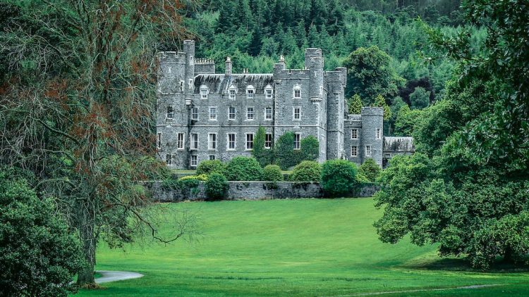 Zamek w Irlandii