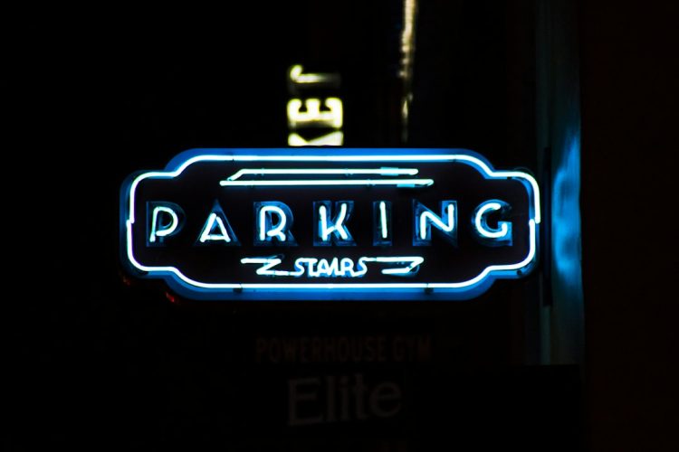 Parkometr na parkingu w Eindhoven