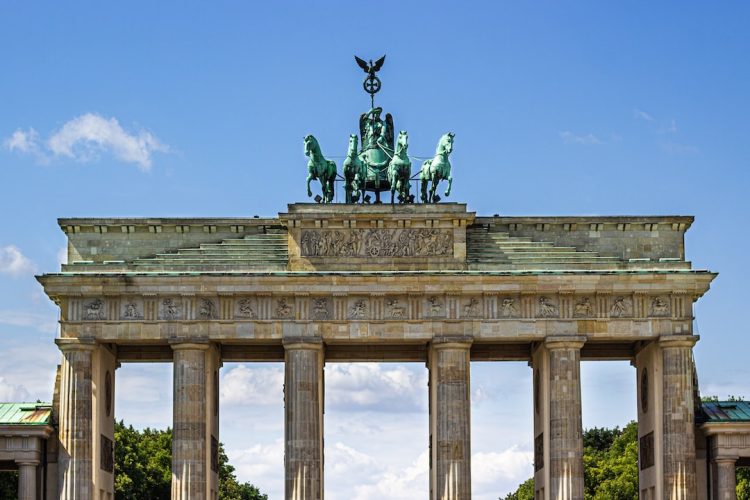 zdjęcie parkingu w Berlinie