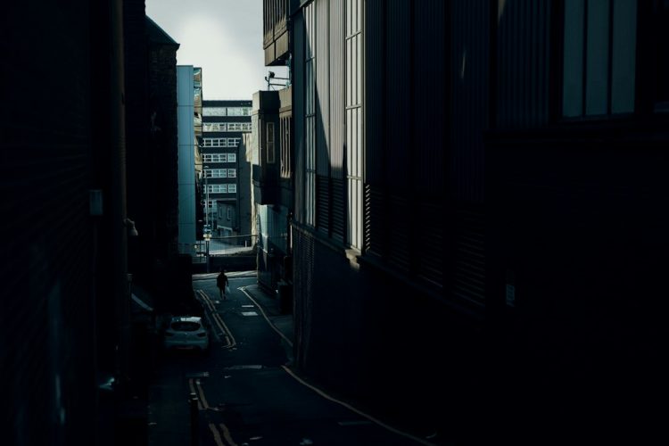 Strefa płatnego parkowania w Glasgow