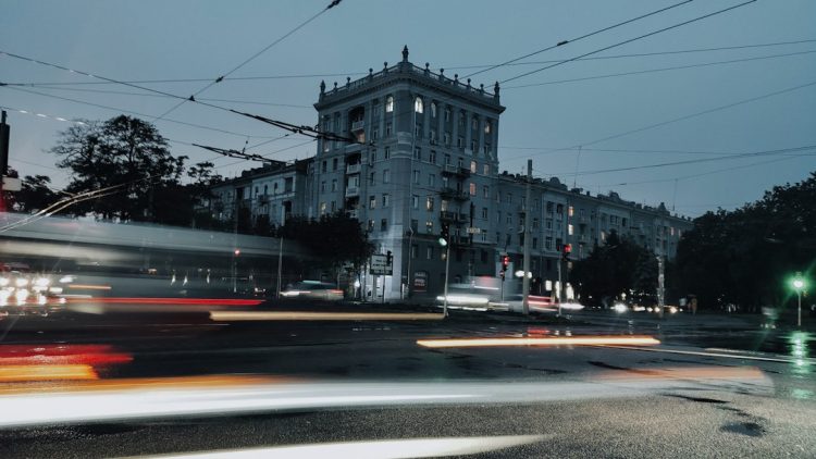 Strefa płatnego parkowania w Dnieprze