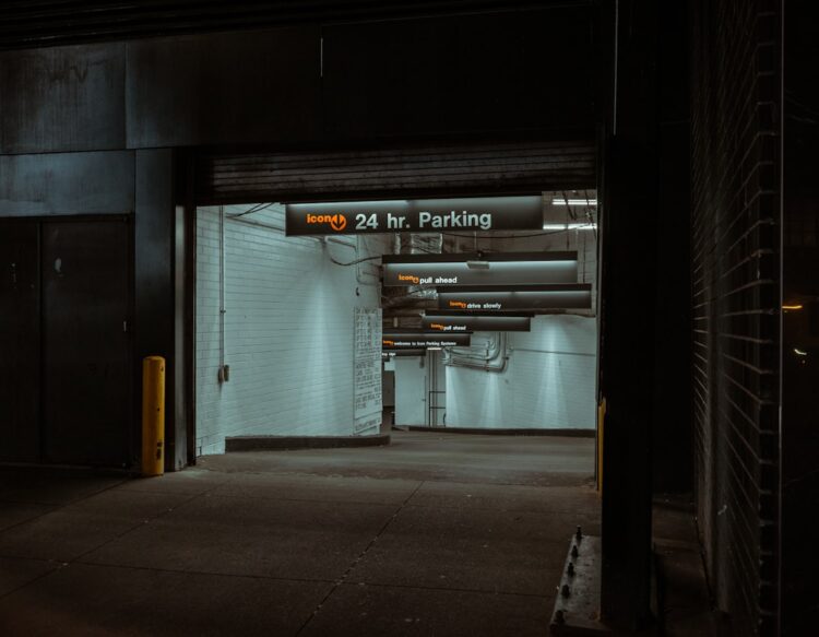 Parking w dzielnicy Nou Barris