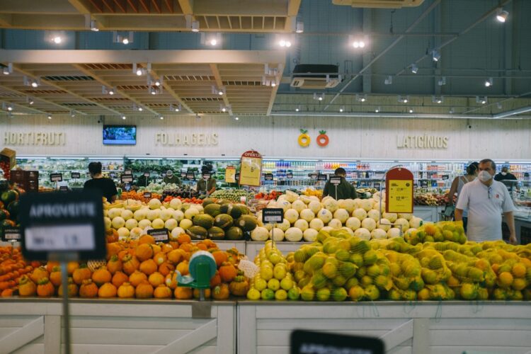 Parking przy supermarkecie Kaufland