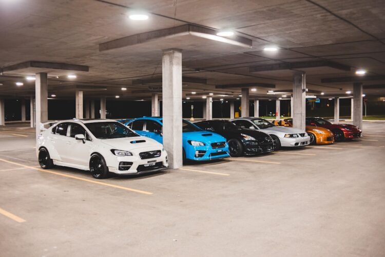 Parking w centrum Poznania