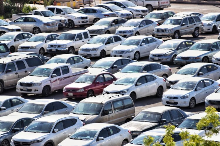 Miejsce parkingowe w Ostravie