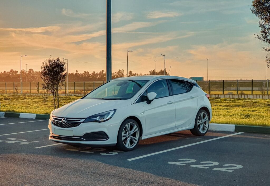 Zdjęcie parkingu w Alcorcón w 2025 roku