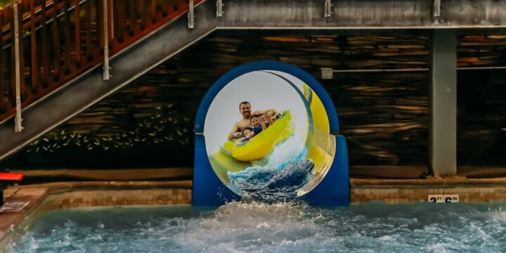 Parking przy aquaparku w Redzie