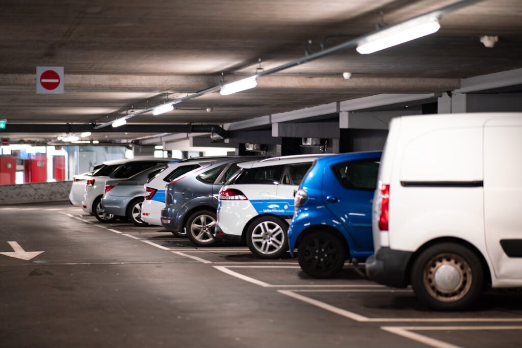 Parking przy Kopalni Soli Wieliczka