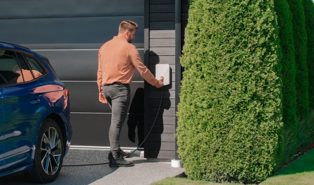 Parking z ładowarkami dla samochodów elektrycznych we Wrocławiu