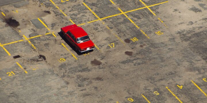 Parking przy Hali Olivia w Gdańsku