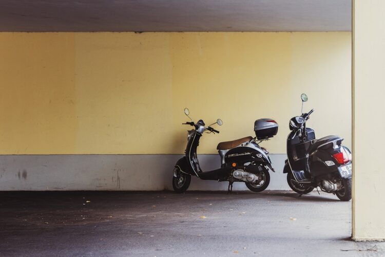 Parking motocyklowy w Szczecinie