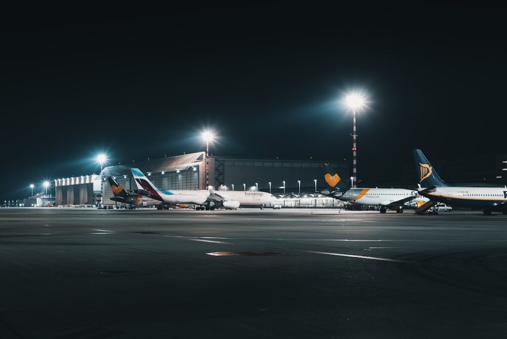 Parking długoterminowy na lotnisku Okęcie