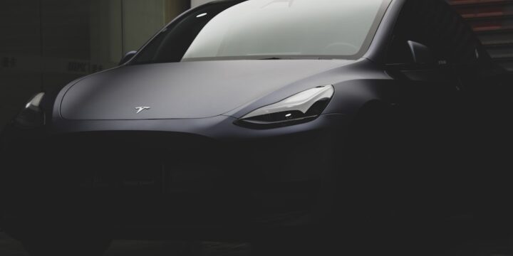 Pojazd elektryczny zaparkowany w Lublinie