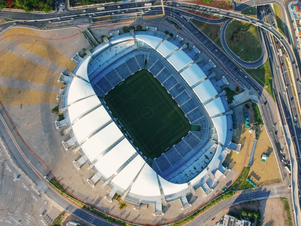 Parking obok stadionu Jagiellonii Białystok