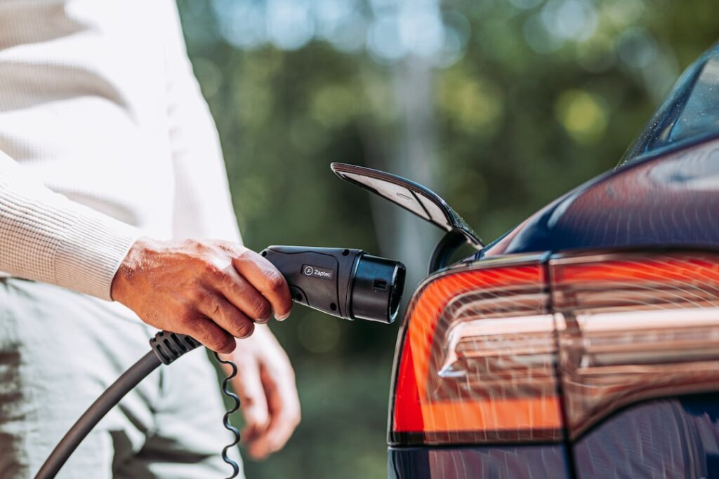 Parking dla samochodu elektrycznego w Rzeszowie