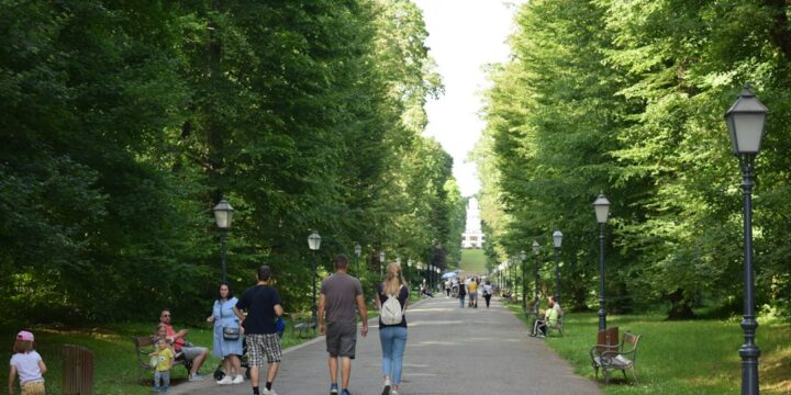 Parking przy Galerii Korona w Kielcach