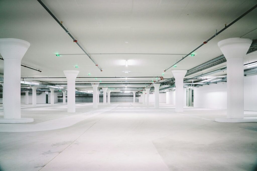 Parking przy Galerii Gala w Lublinie