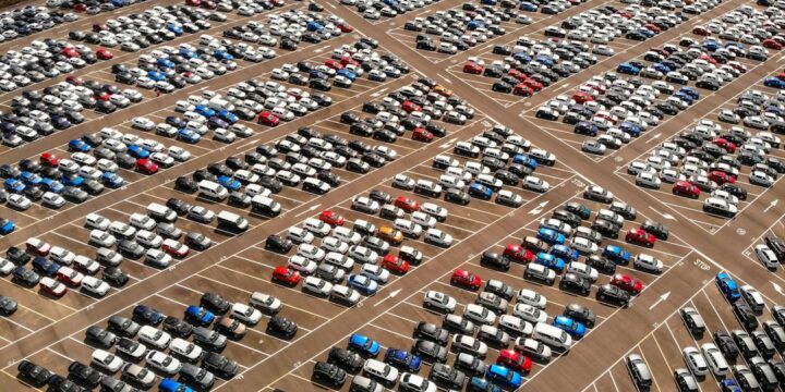 Parking przy Plazie w Rzeszowie