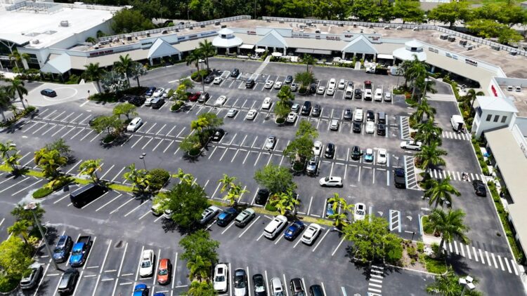 Parking przy Rynku Głównym w Krakowie